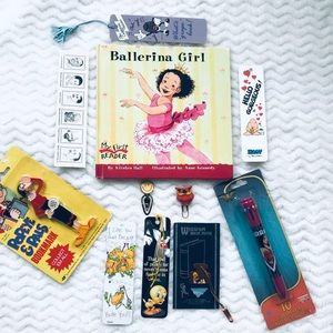 ✔️Bundle Fun Book Marks and 10 Color Pen